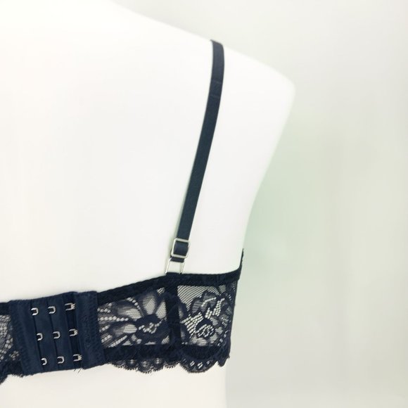 TAHARI BLUE 36C/LARGE BRA SET - Picture 13 of 16